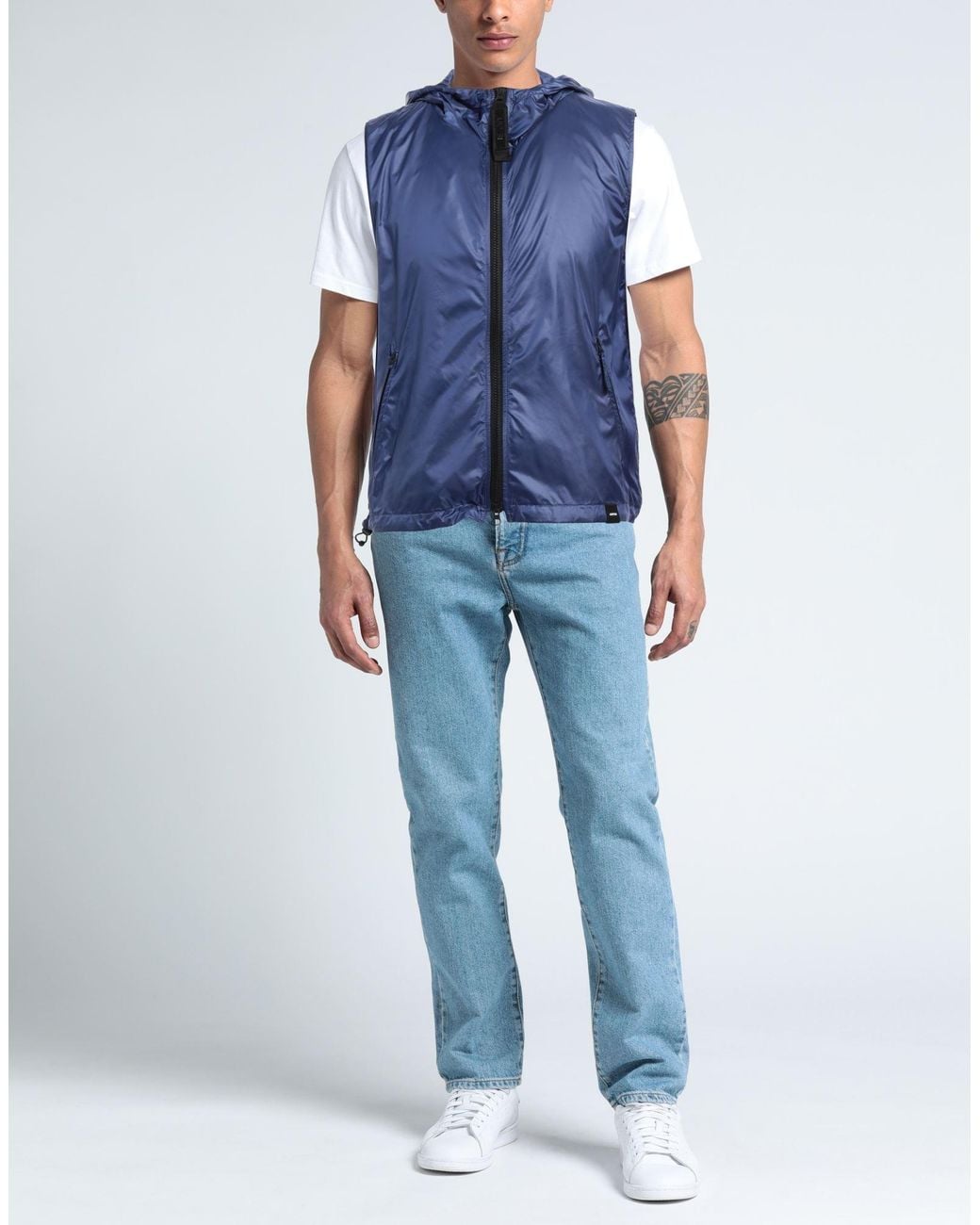 Aspesi Blue Jacket for men