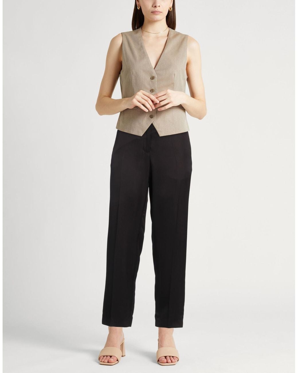 Jil Sander Black Pants Viscose