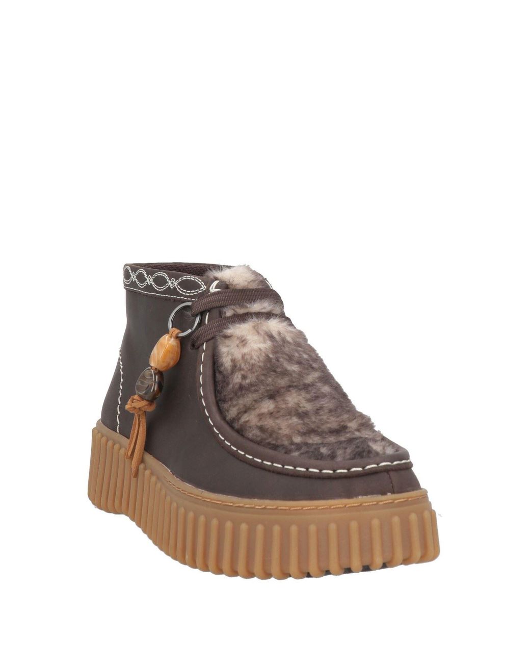 Clarks Brown Ankle Boots