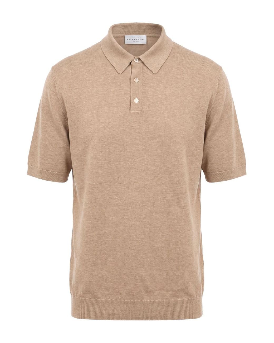 Ballantyne Poloshirt in Natural für Herren