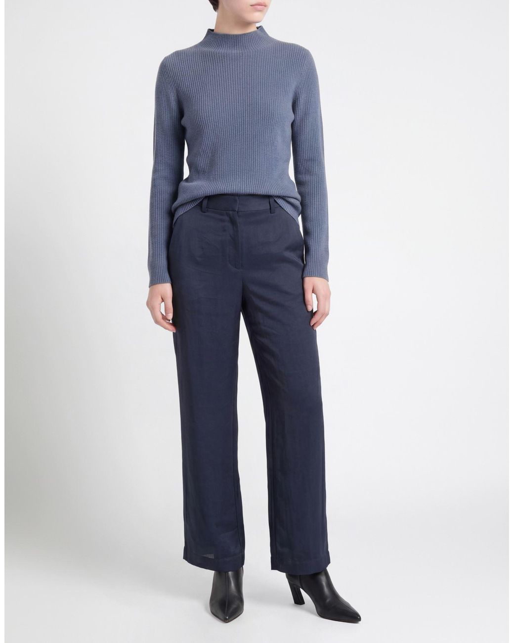 Theory Blue Midnight Pants Polyester