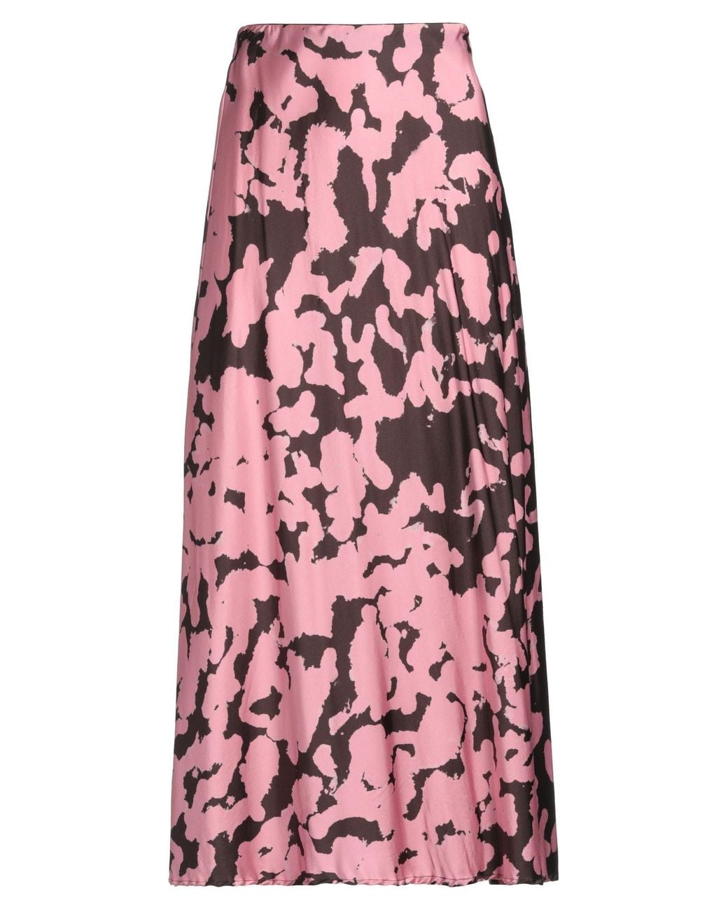 Liviana Conti Red Maxi Skirt Viscose, Elastane