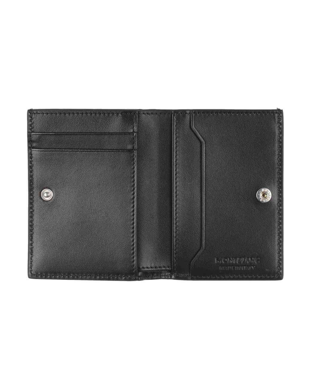 Montblanc Black Cardholder Leather for men