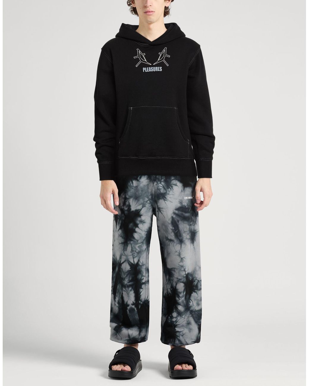 Sudadera Pleasures de hombre de color Black