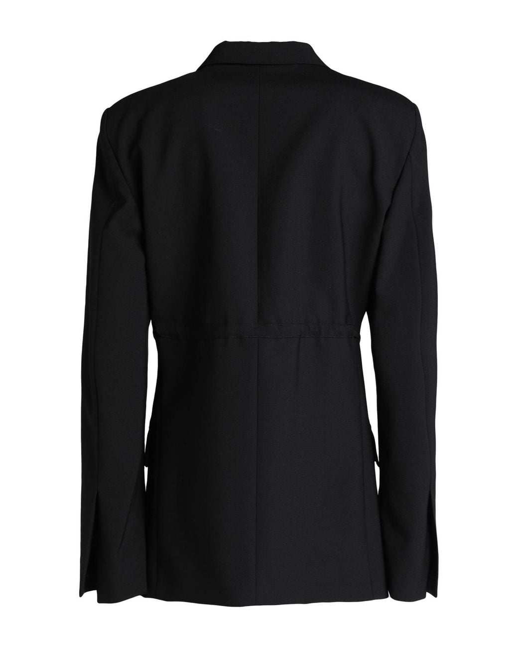 Nensi Dojaka Black Blazer Virgin Wool, Elastane