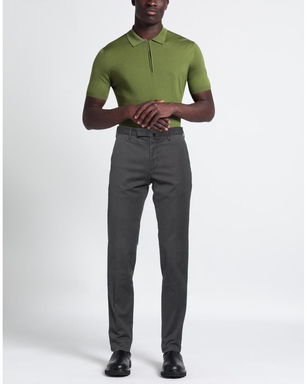 Incotex Gray Trouser for men