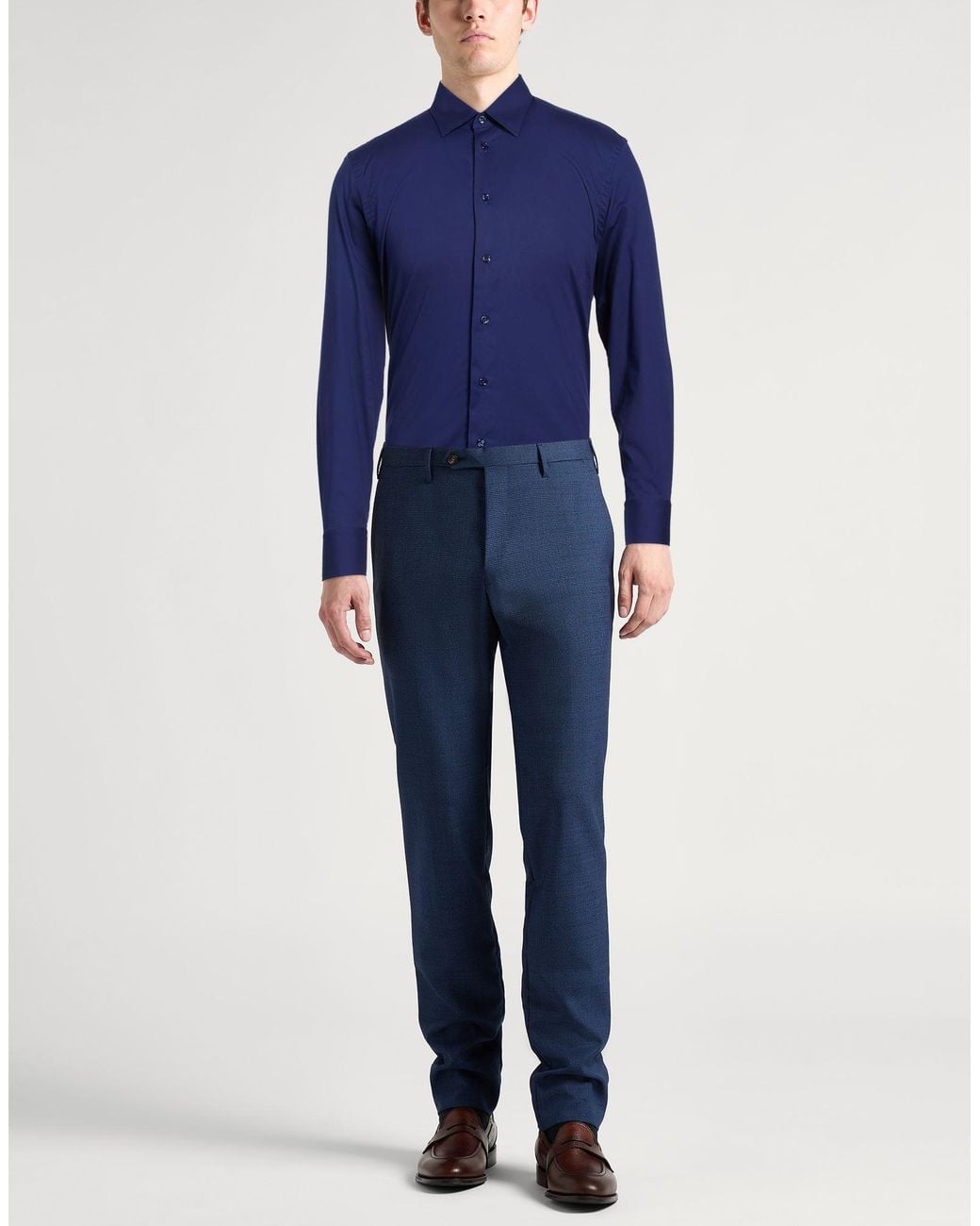 Emporio Armani Blue Shirt for men