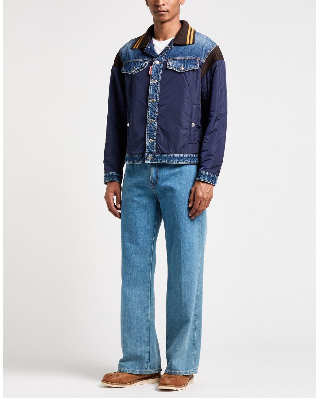 DSquared² Blue Jacket for men