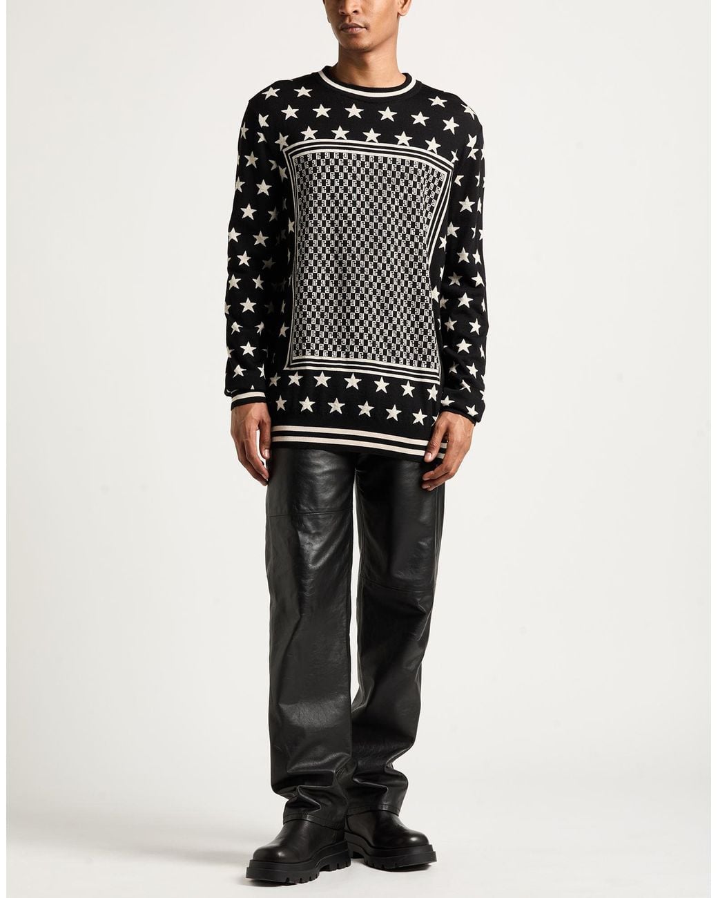 Balmain Black Jumper for men