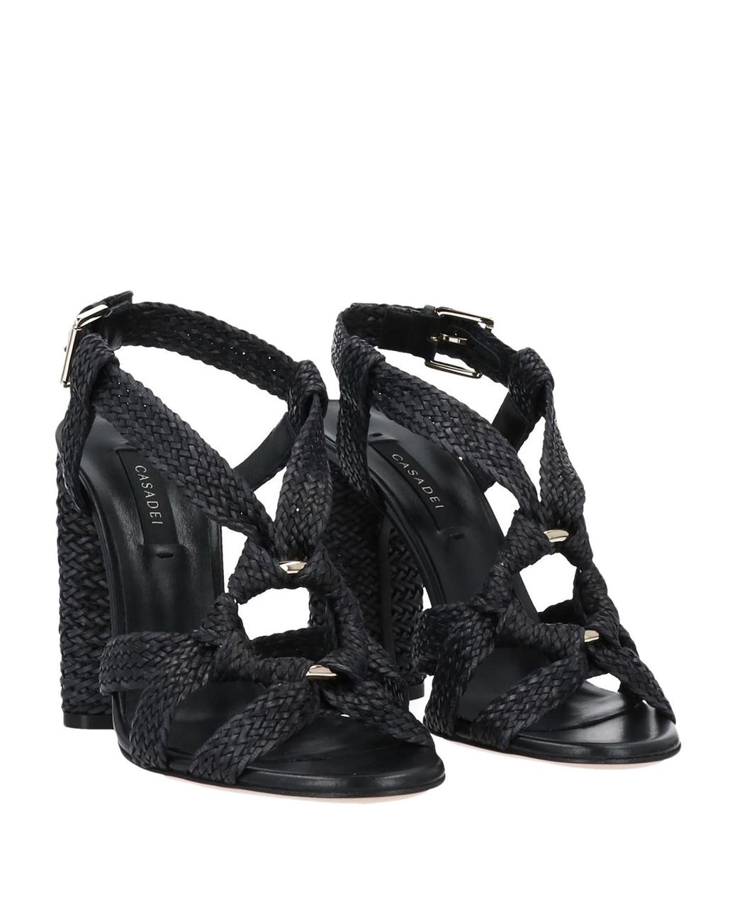 Casadei Black Sandals
