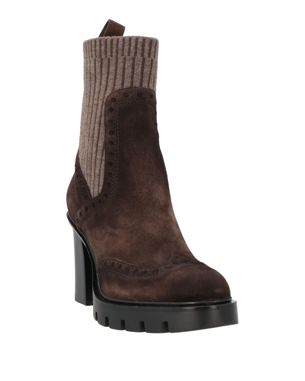 Santoni Brown Ankle Boots