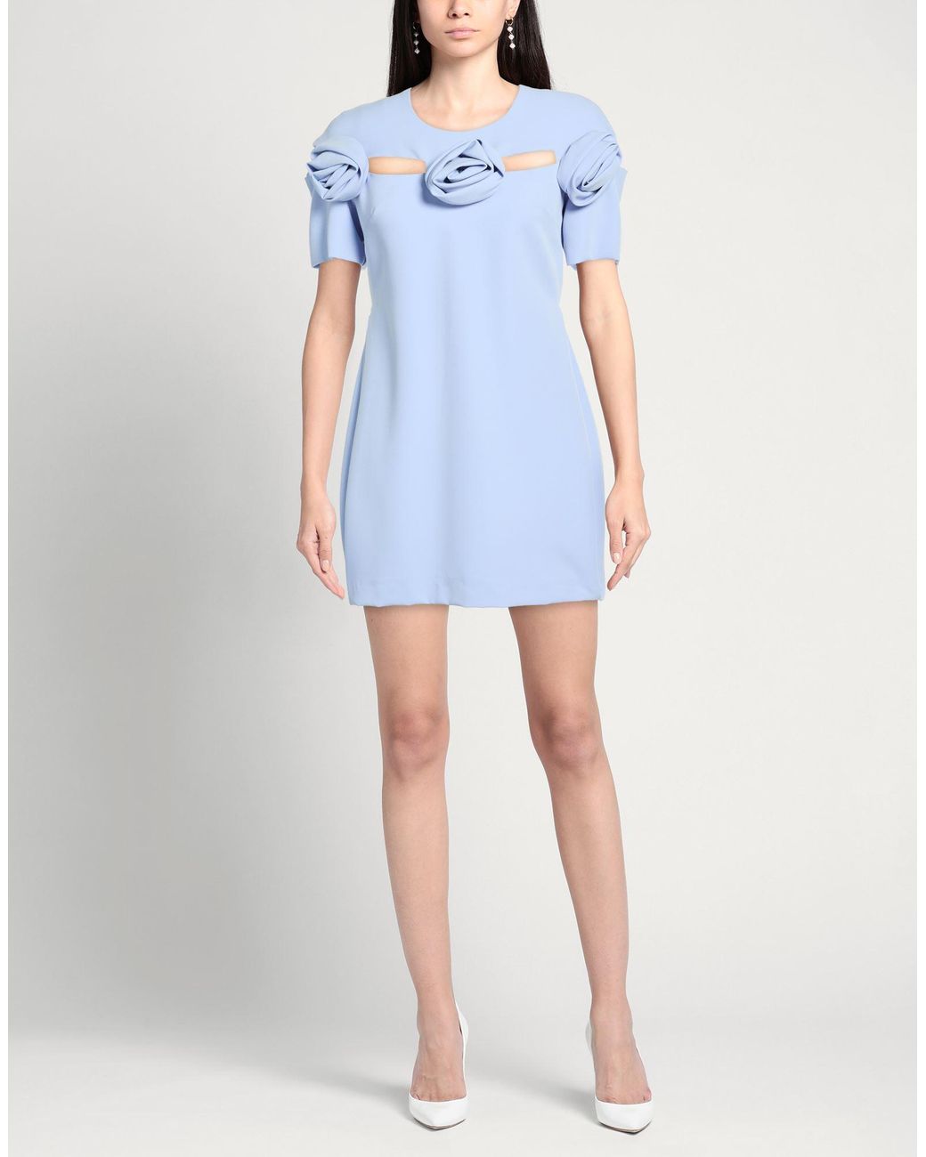 No Secrets Blue Mini Dresses