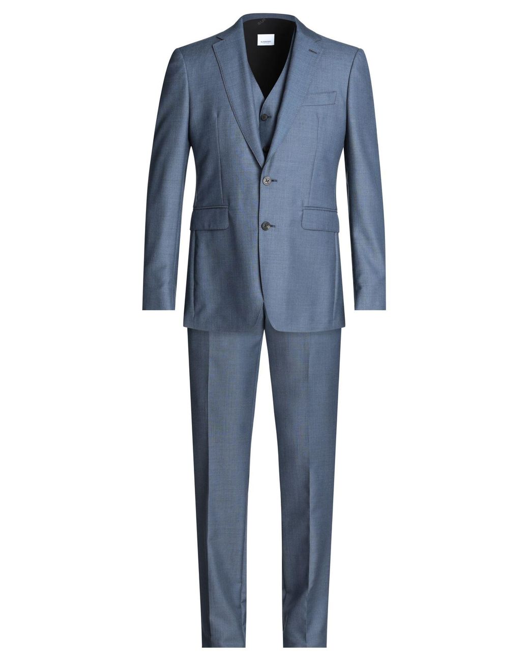Burberry Suit in Blue for Men Lyst UK