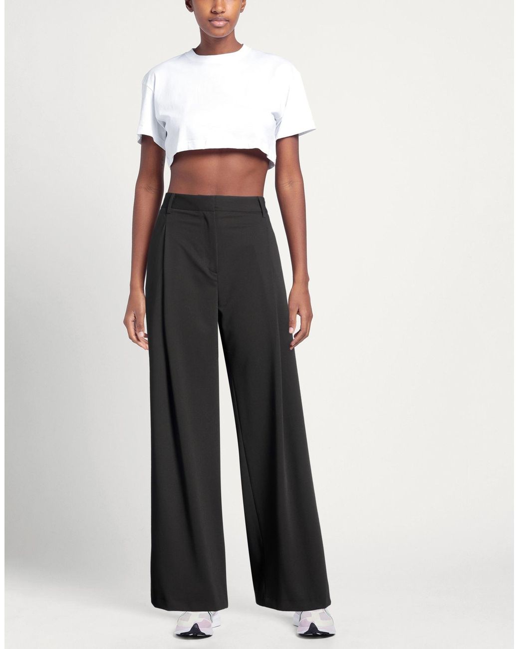 Alpha Studio Black Trouser