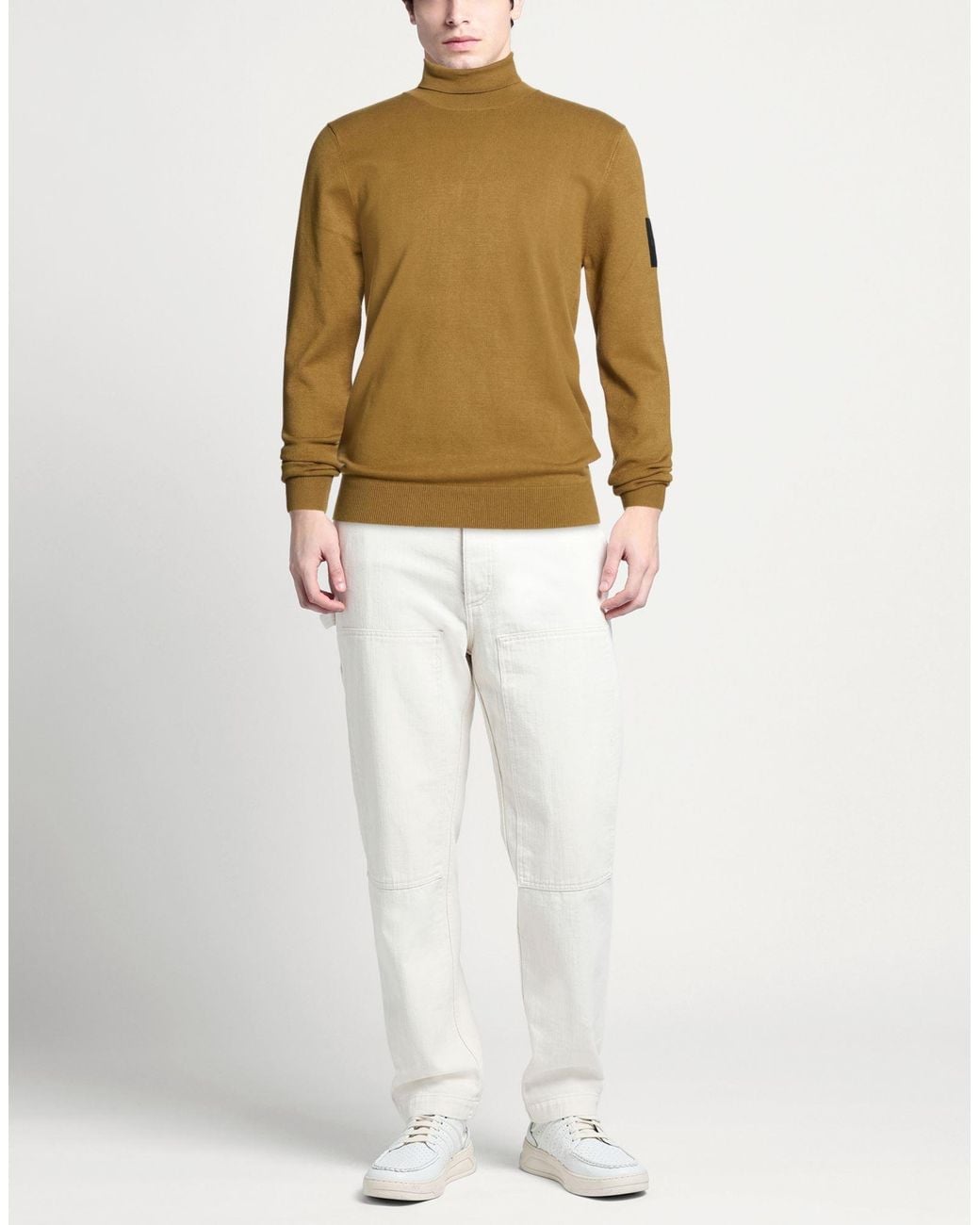 OUTHERE Green Turtleneck Recycled Viscose, Pbt for men