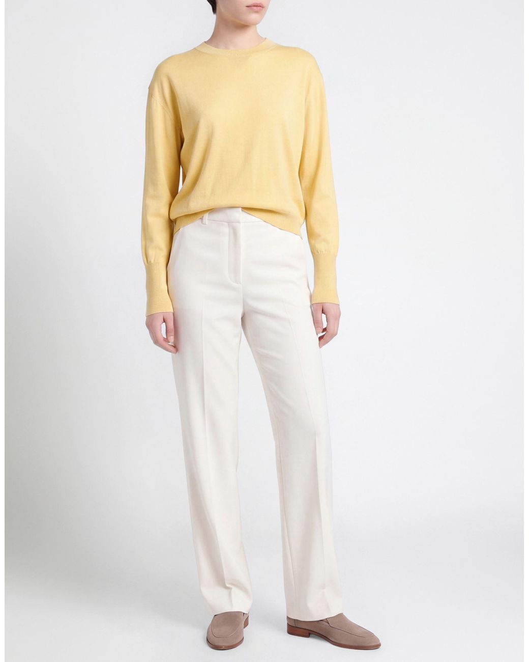 Herno Yellow Resort Sweater Virgin Wool