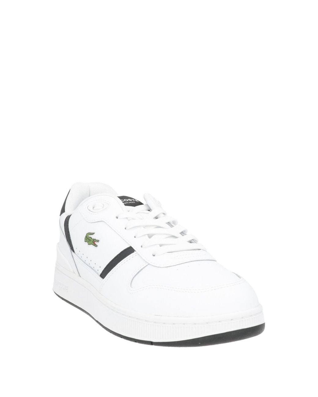 Lacoste White Sneakers Synthetic Material for men