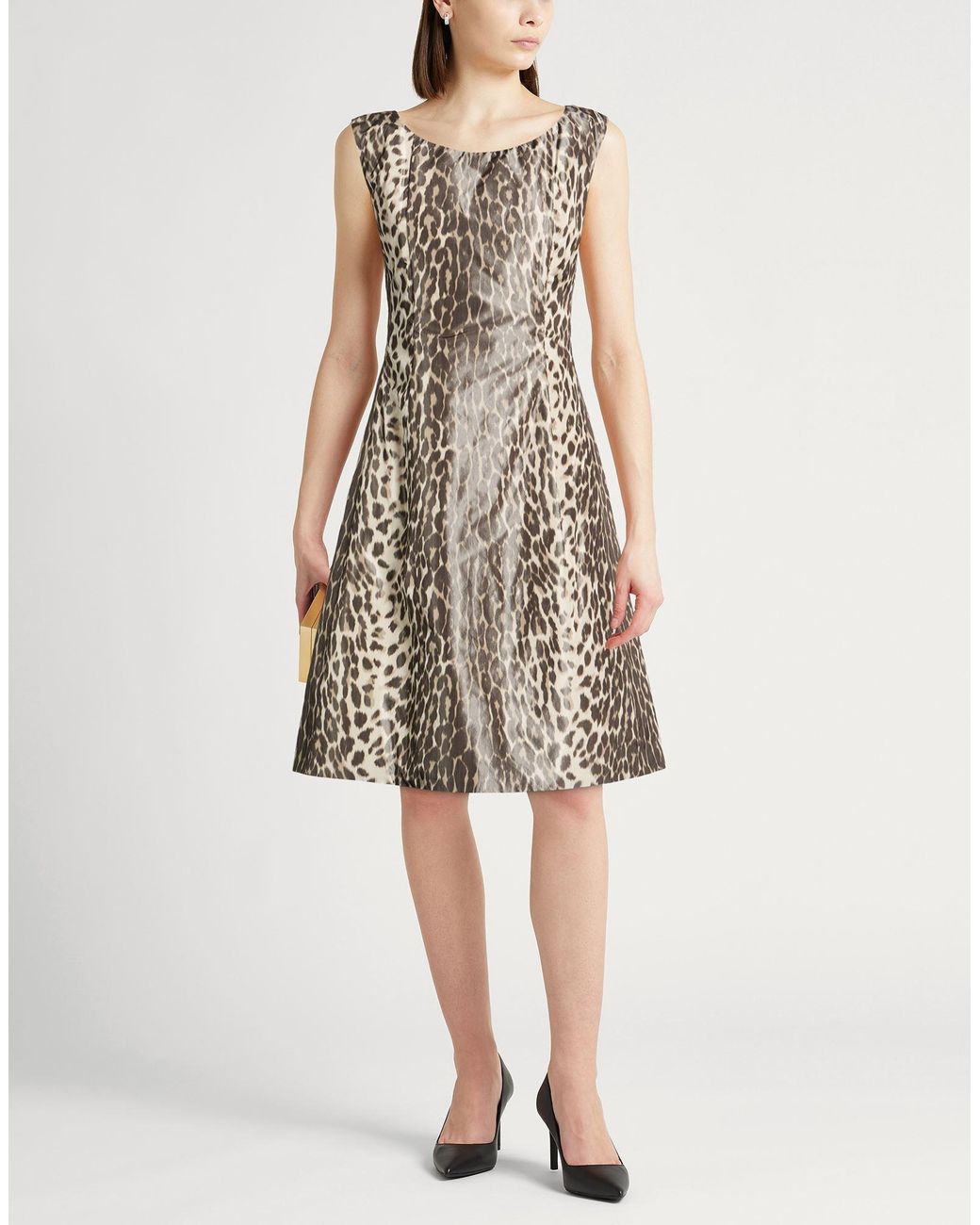 Aspesi Natural Mini Dresses