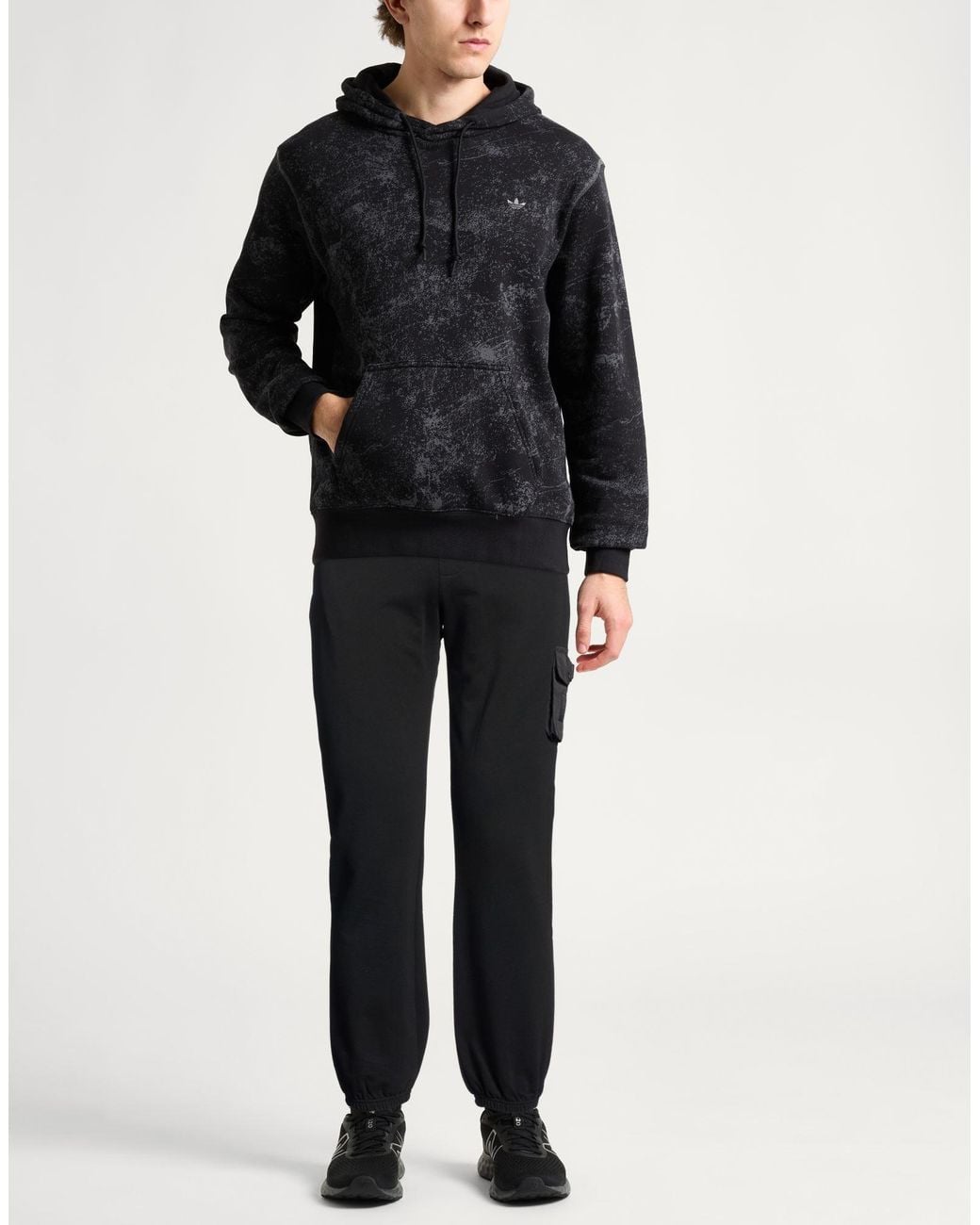 North Sails Black Pants Cotton, Elastane for men