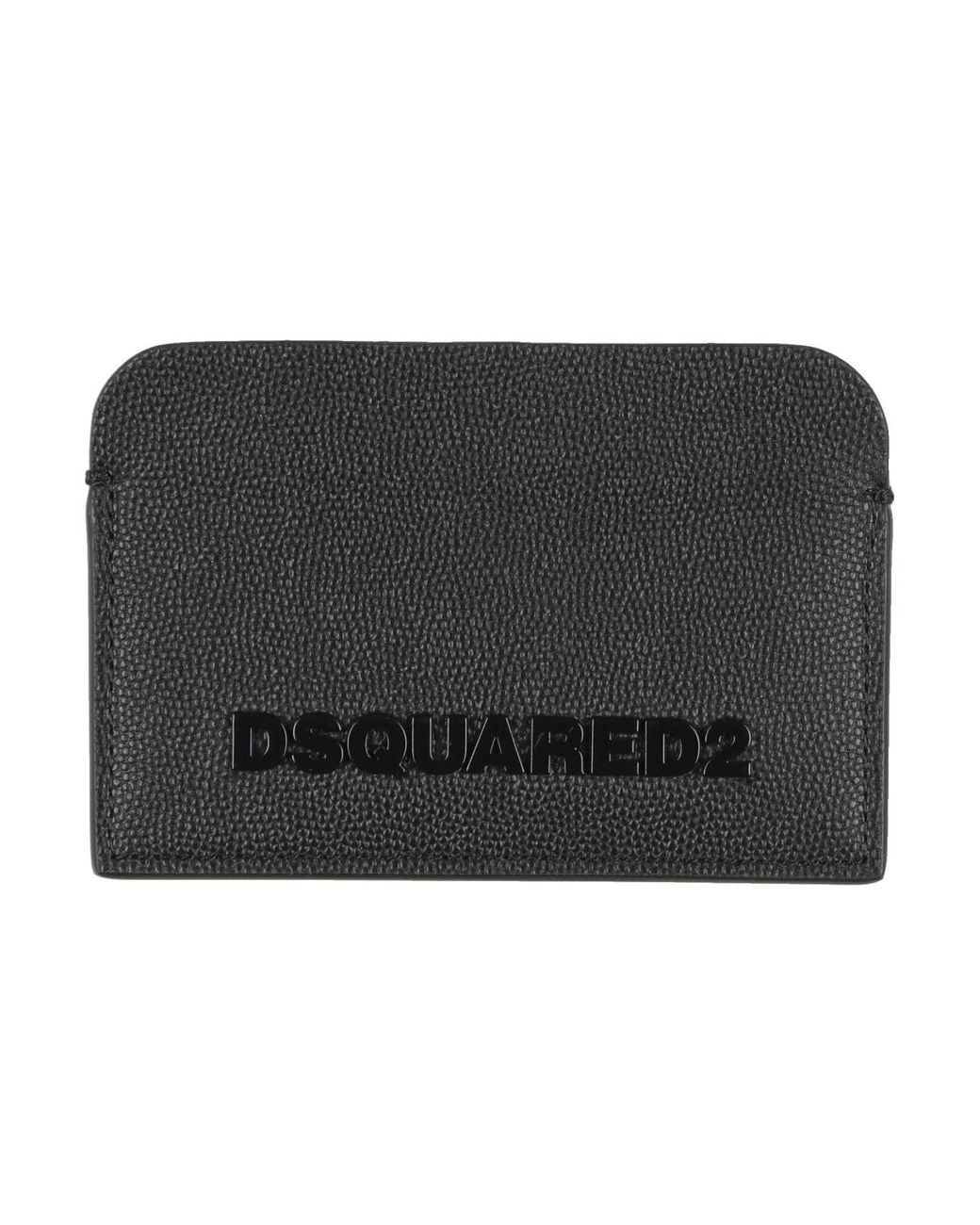 DSquared² Black Cardholder for men