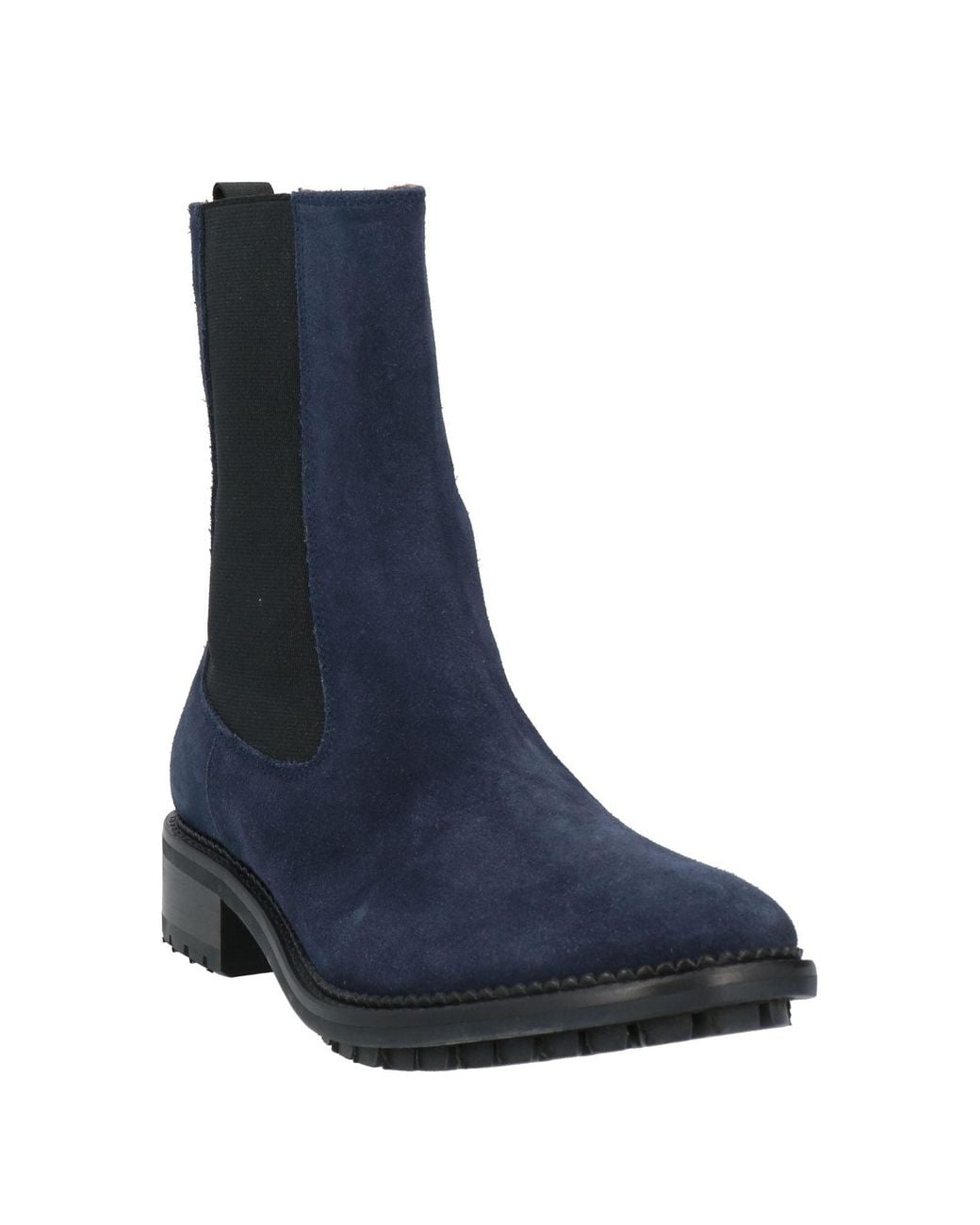L'Autre Chose Blue Ankle Boots