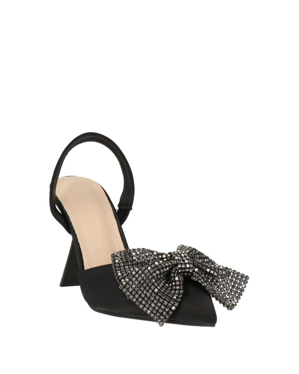 Twenty Four Haitch Black Pumps Textile Fibers