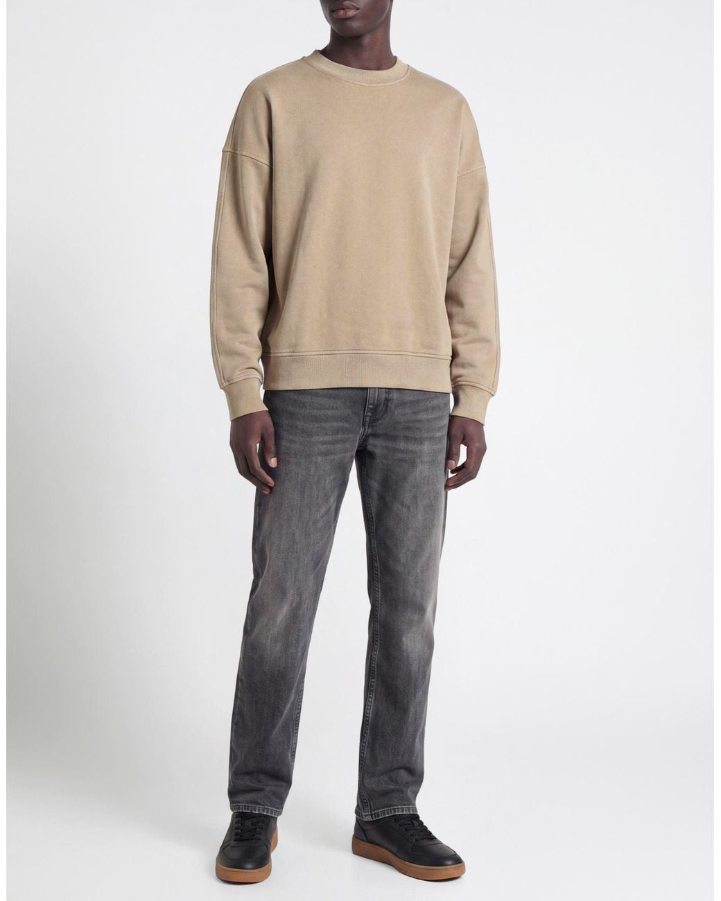 Calvin Klein Natural Sweatshirt for men