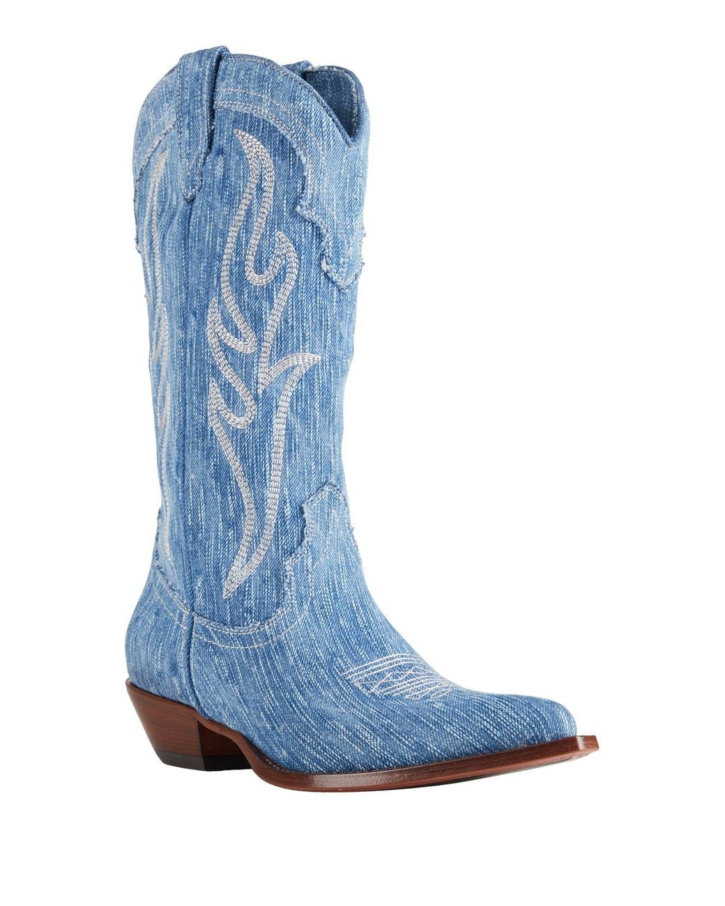 Sonora Boots Blue Boot Textile Fibers