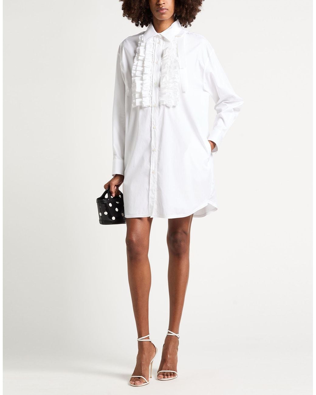 MSGM White Mini Dresses