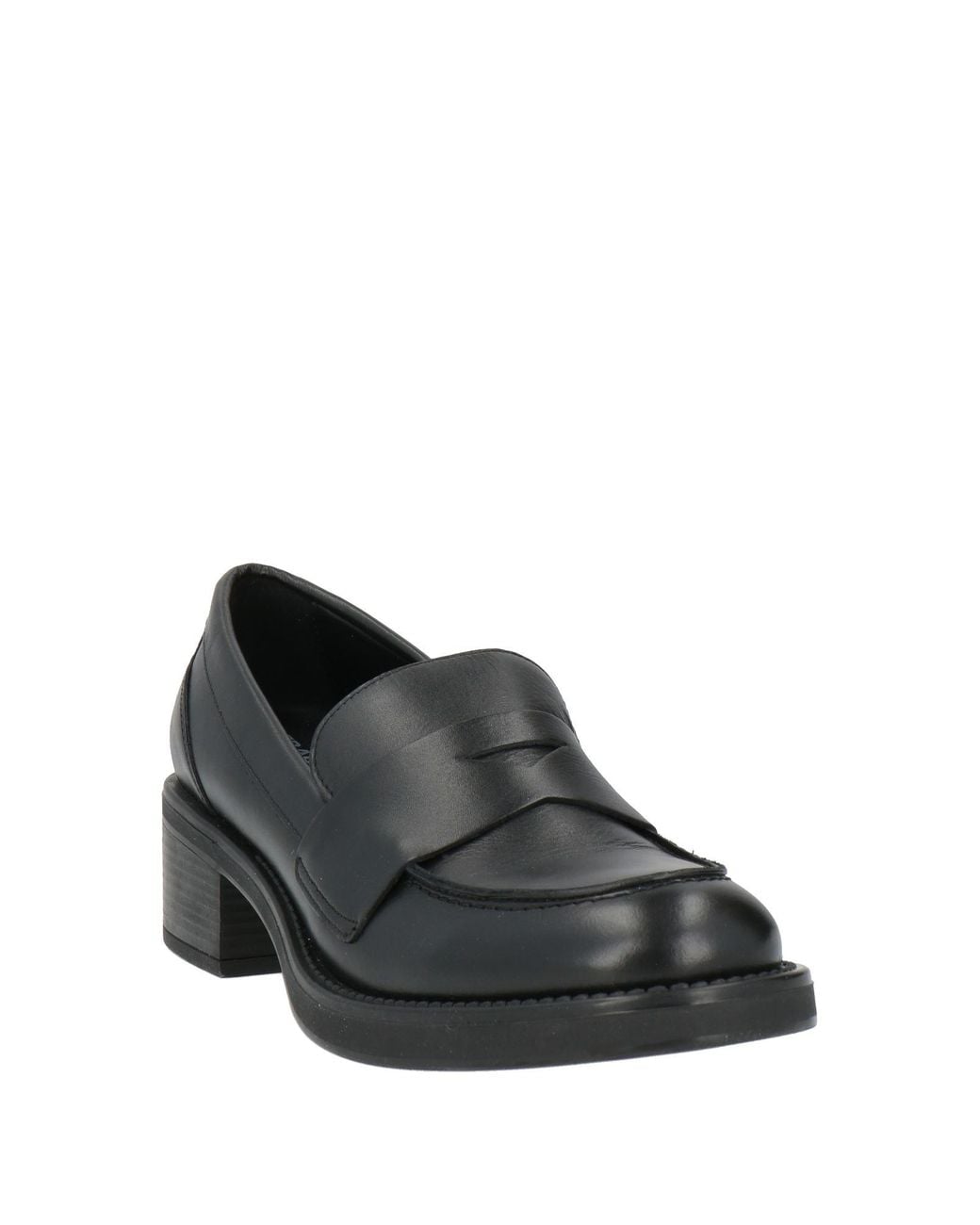 Frau Black Mokassin