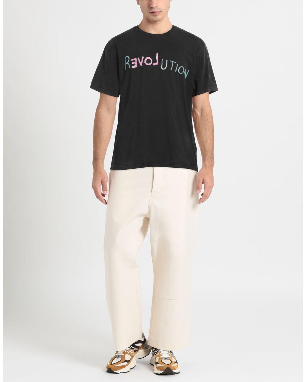 Bluemarble Black T-shirt for men