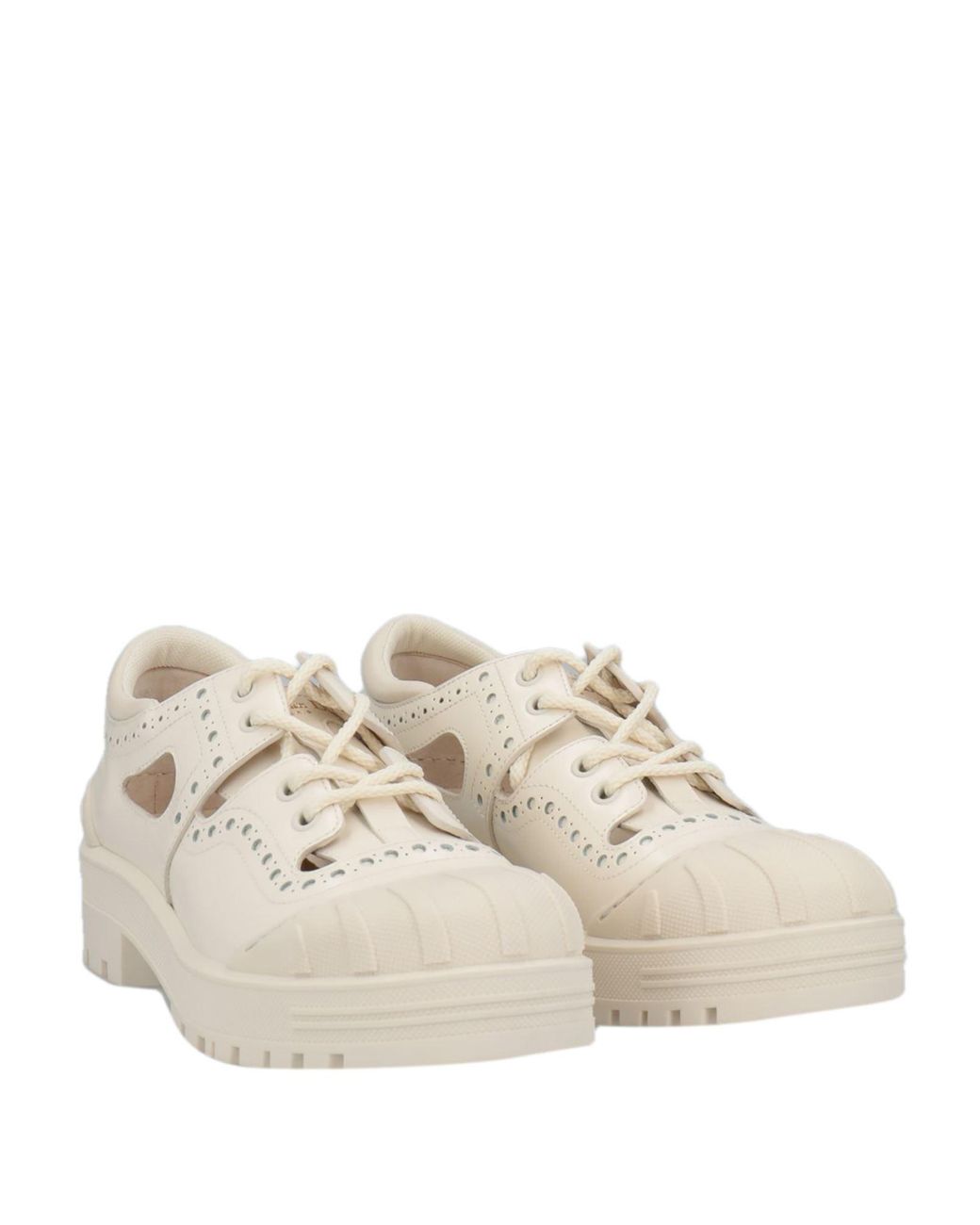 Dior Natural Lace-up Shoes