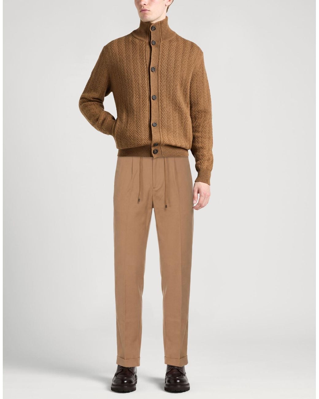 Barbati Natural Pants Viscose, Polyamide, Elastane for men