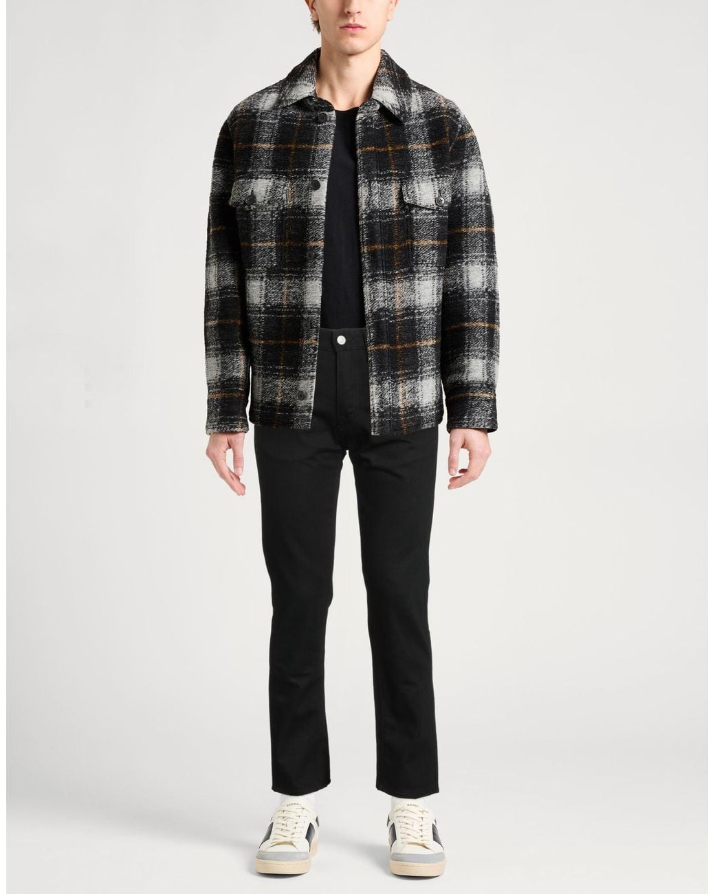 Belstaff Black Jeans Cotton, Polyester for men