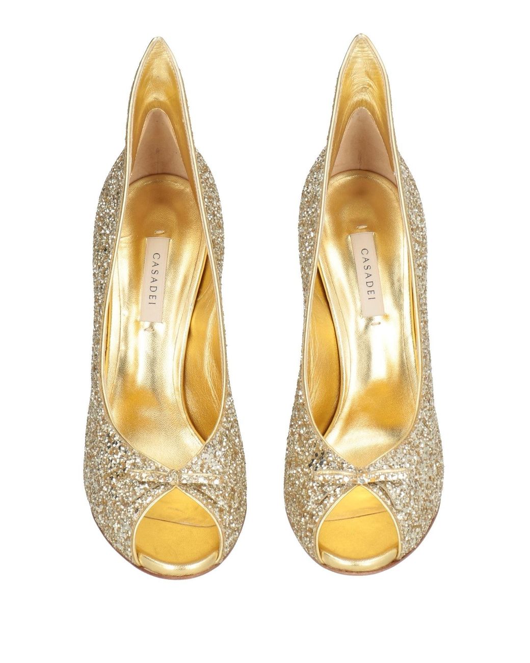 Casadei Metallic Pumps Leather
