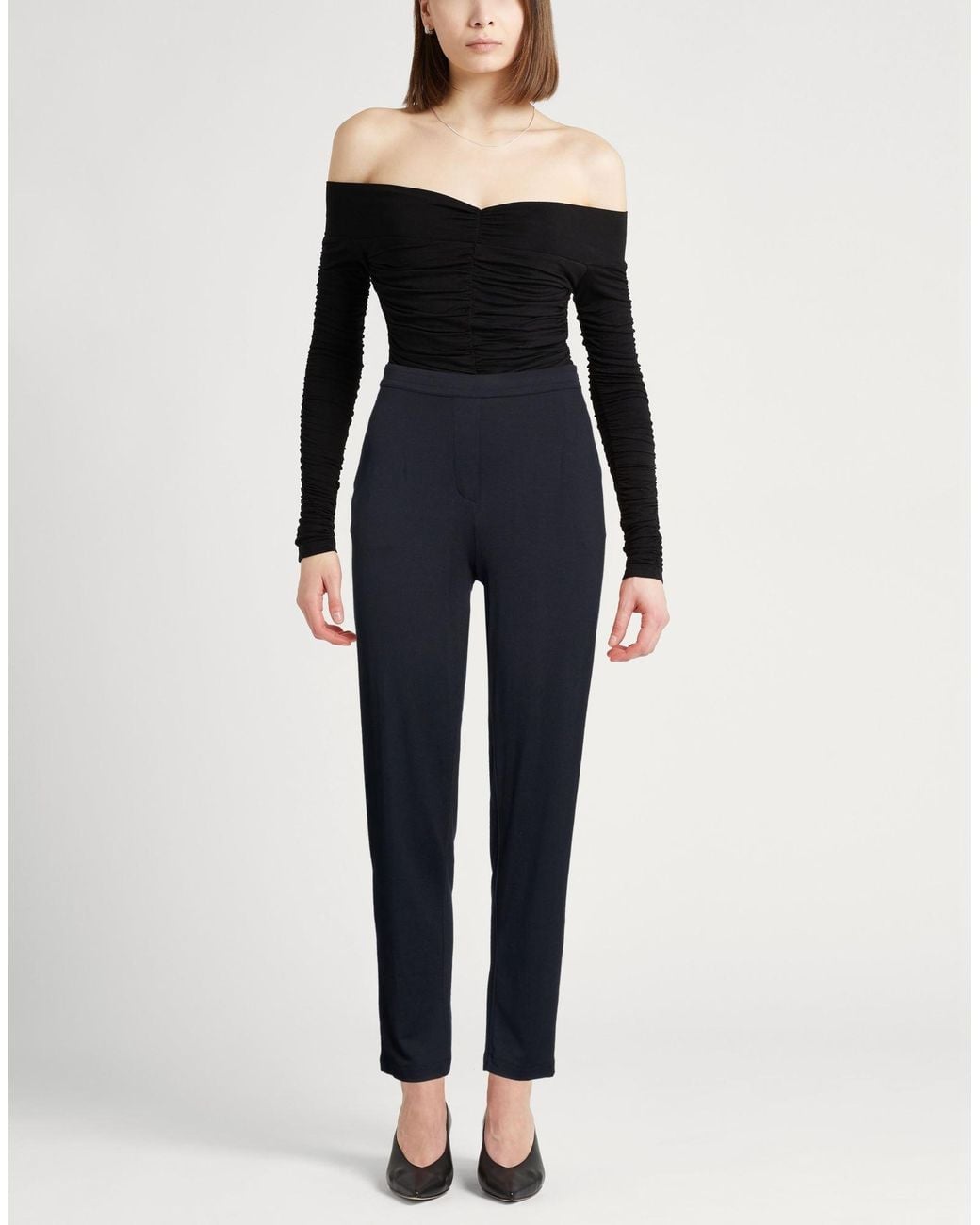 Majestic Filatures Blue Midnight Pants Viscose, Elastane