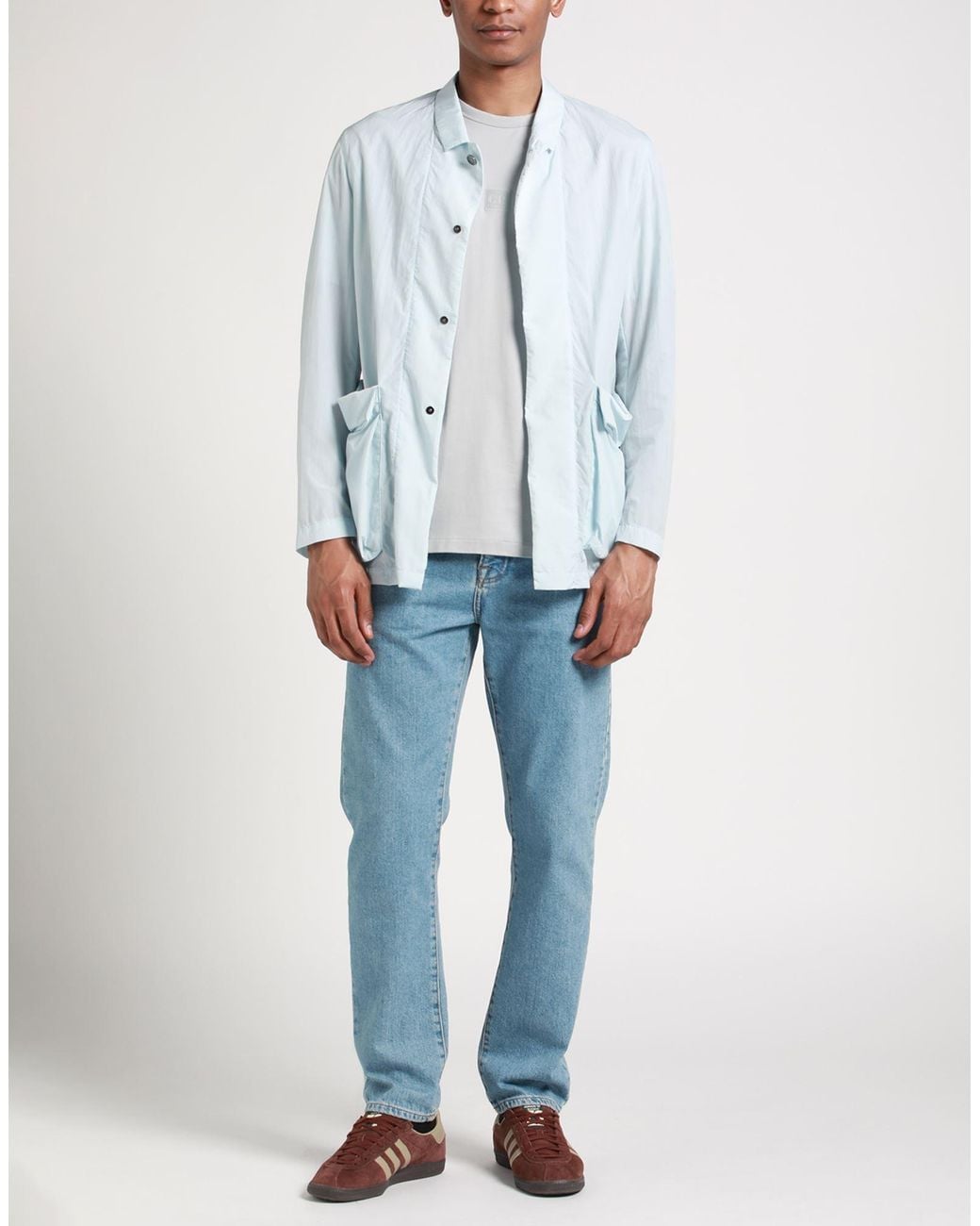 Hevò Blue Jacket for men