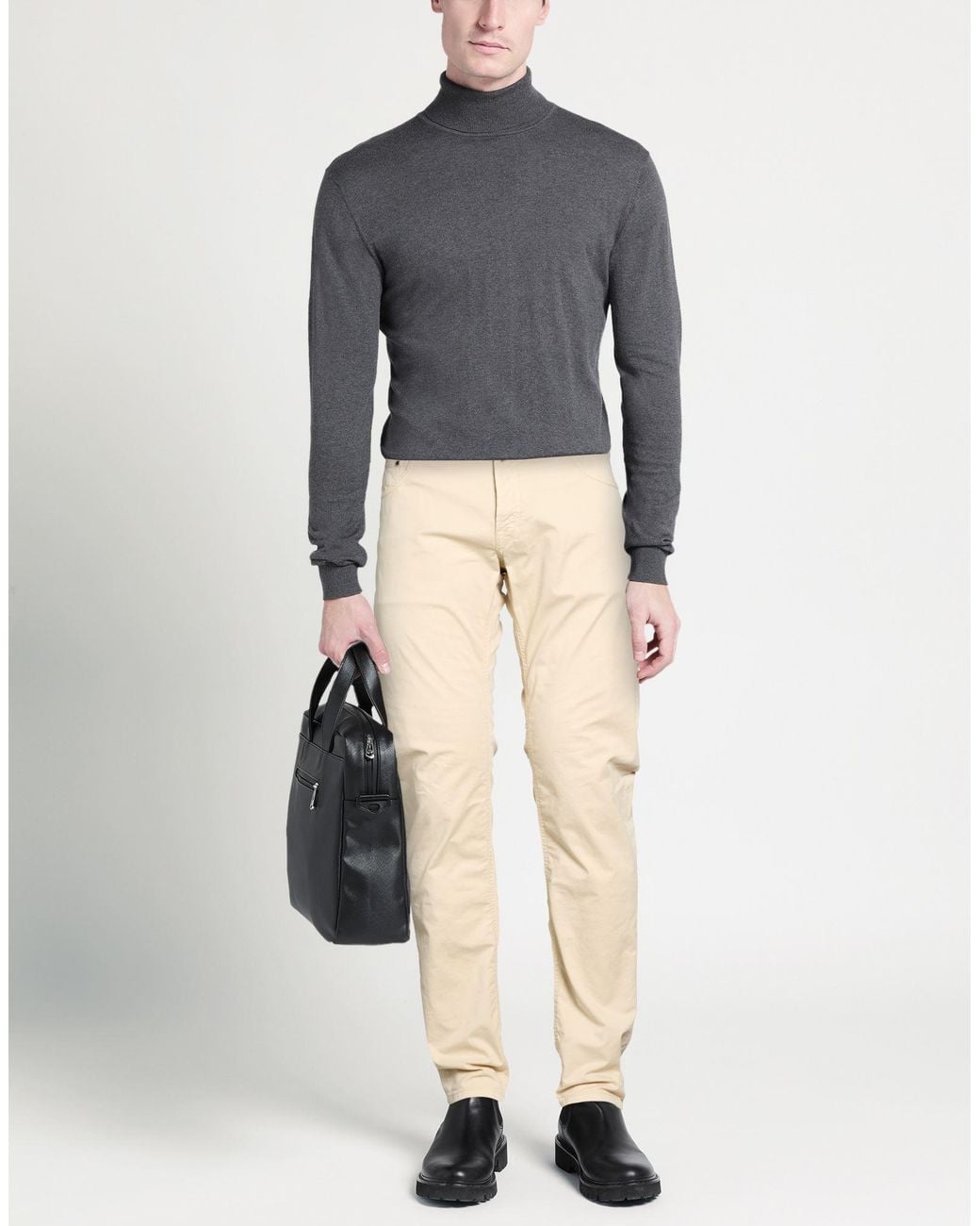 Hand Picked Natural Trouser for men