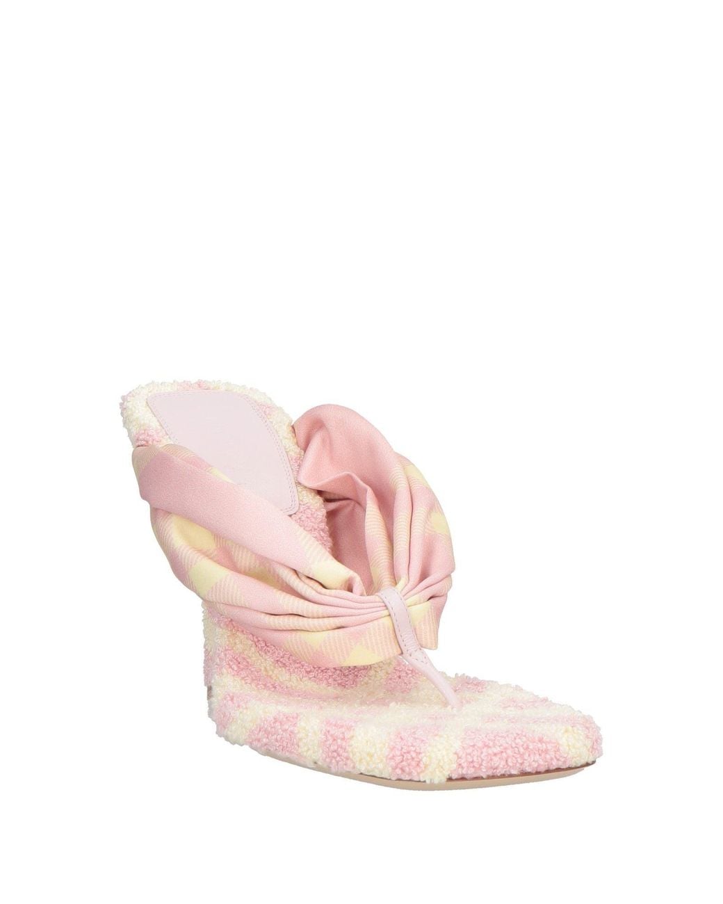 Burberry Pink Thong Sandal