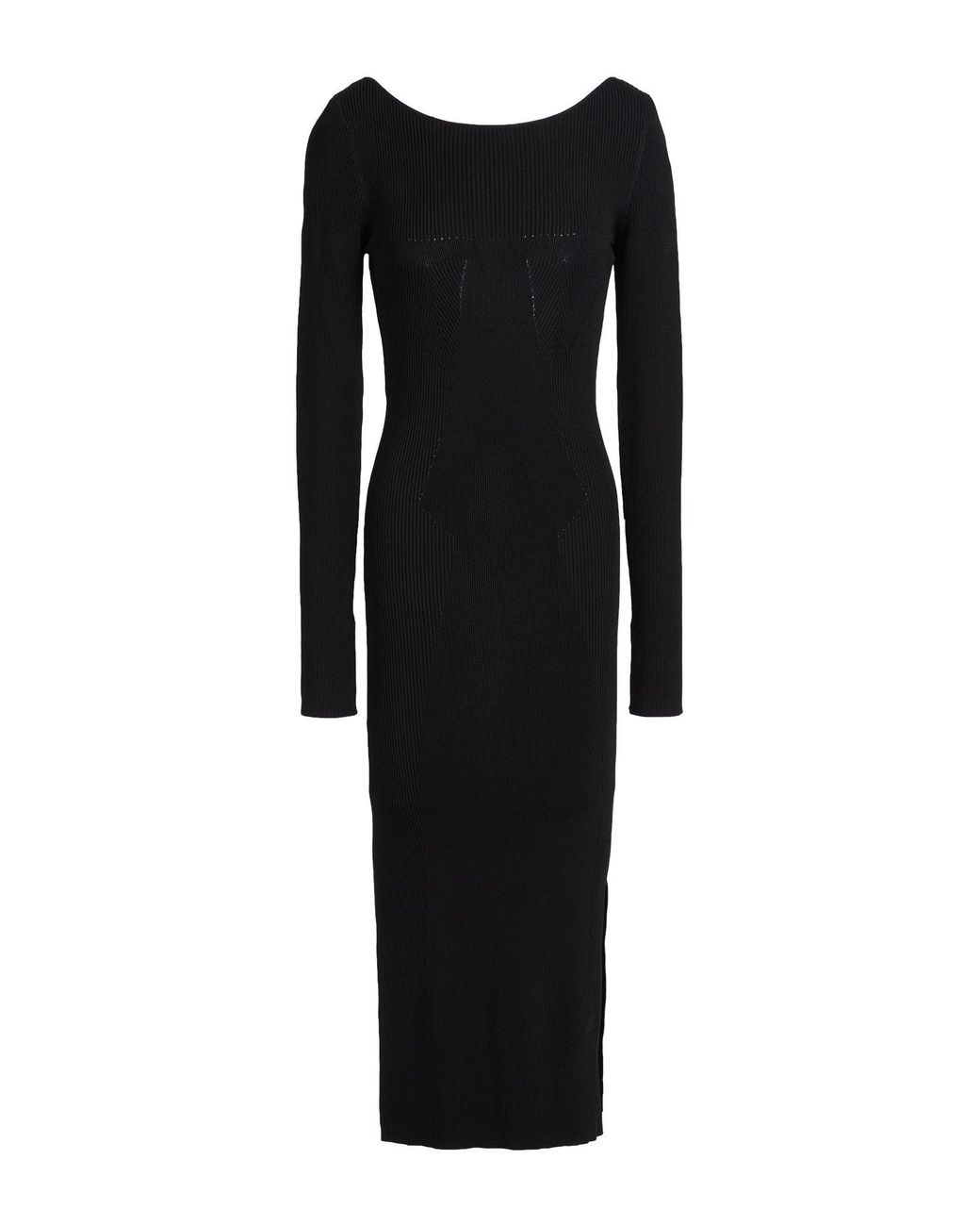 Patrizia Pepe Black Midi Dress