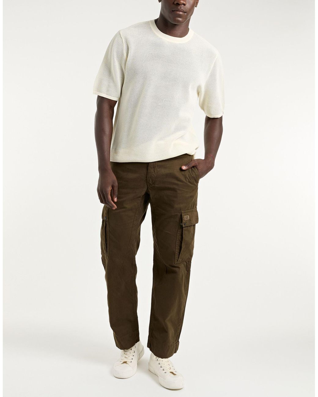 C P Company Gray Trouser for men