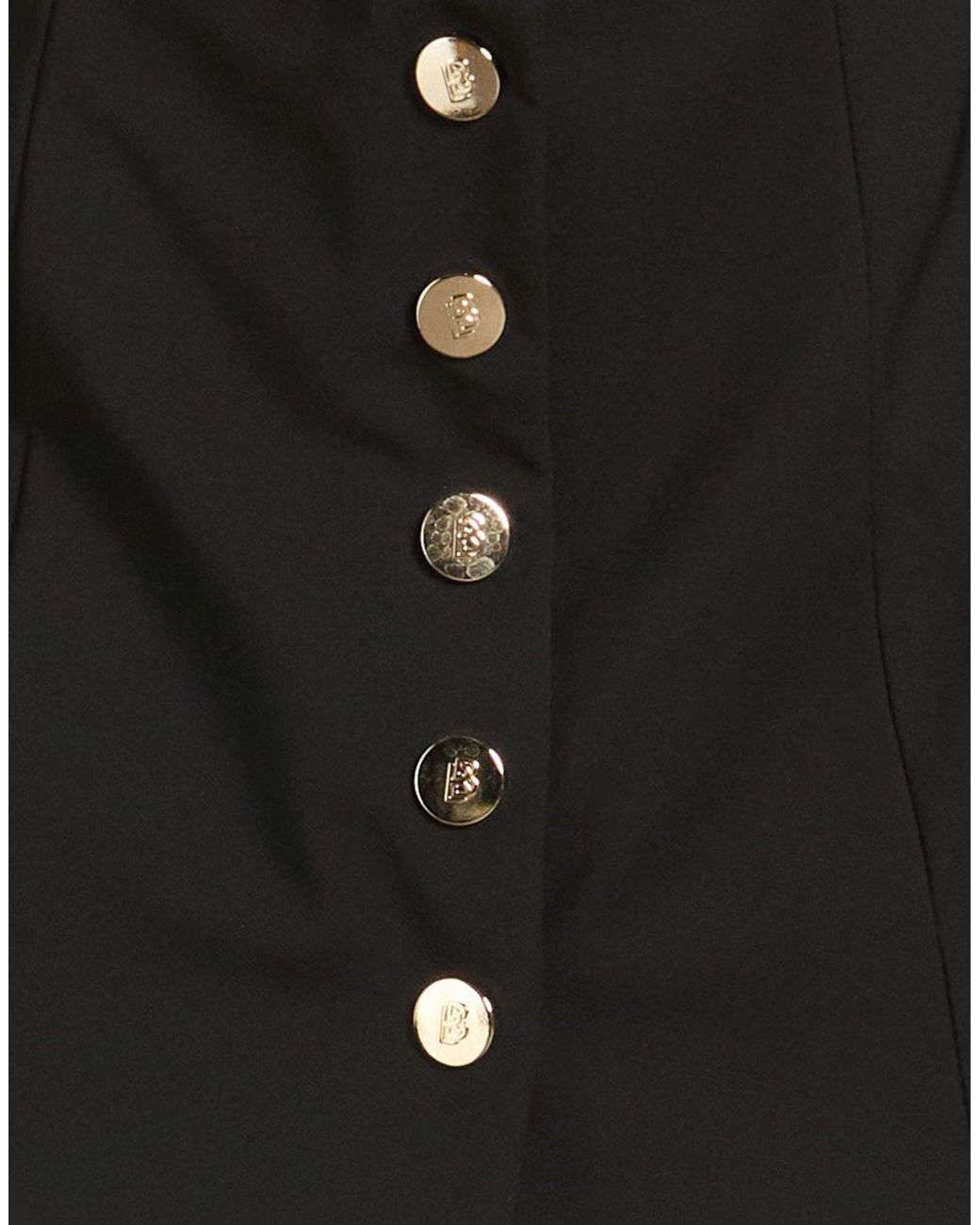 Babylon Black Blazer Polyamide, Elastane