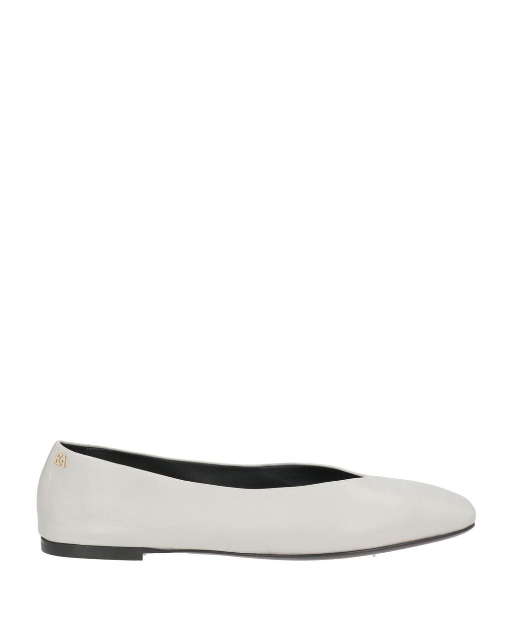 Emporio Armani Black Ballet Flats