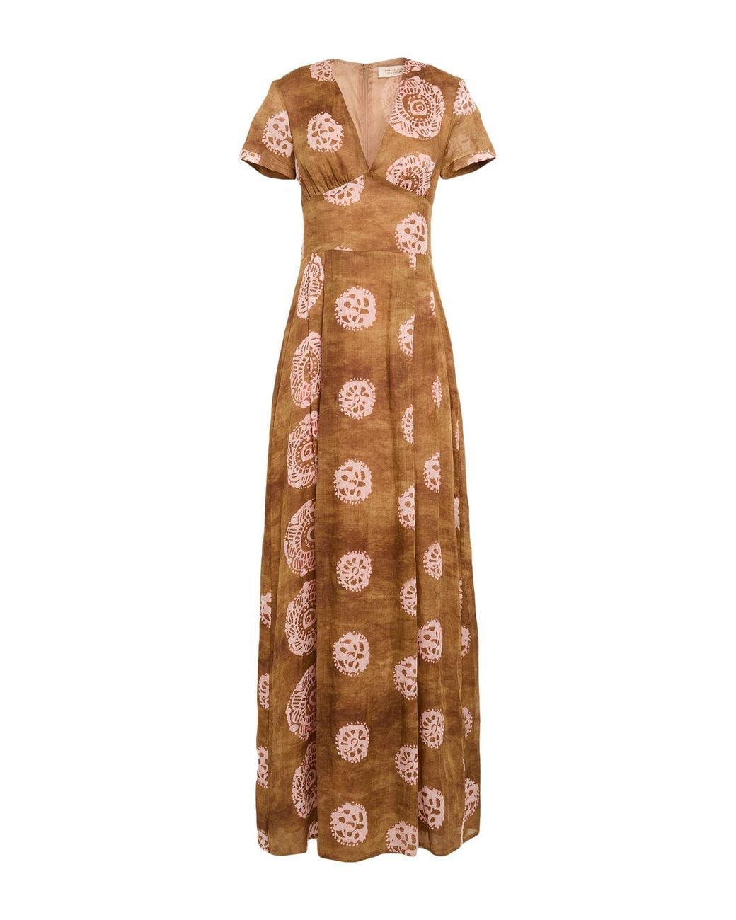 ANNA PALMER LOS ANGELES Natural Light Maxi Dress Ramie