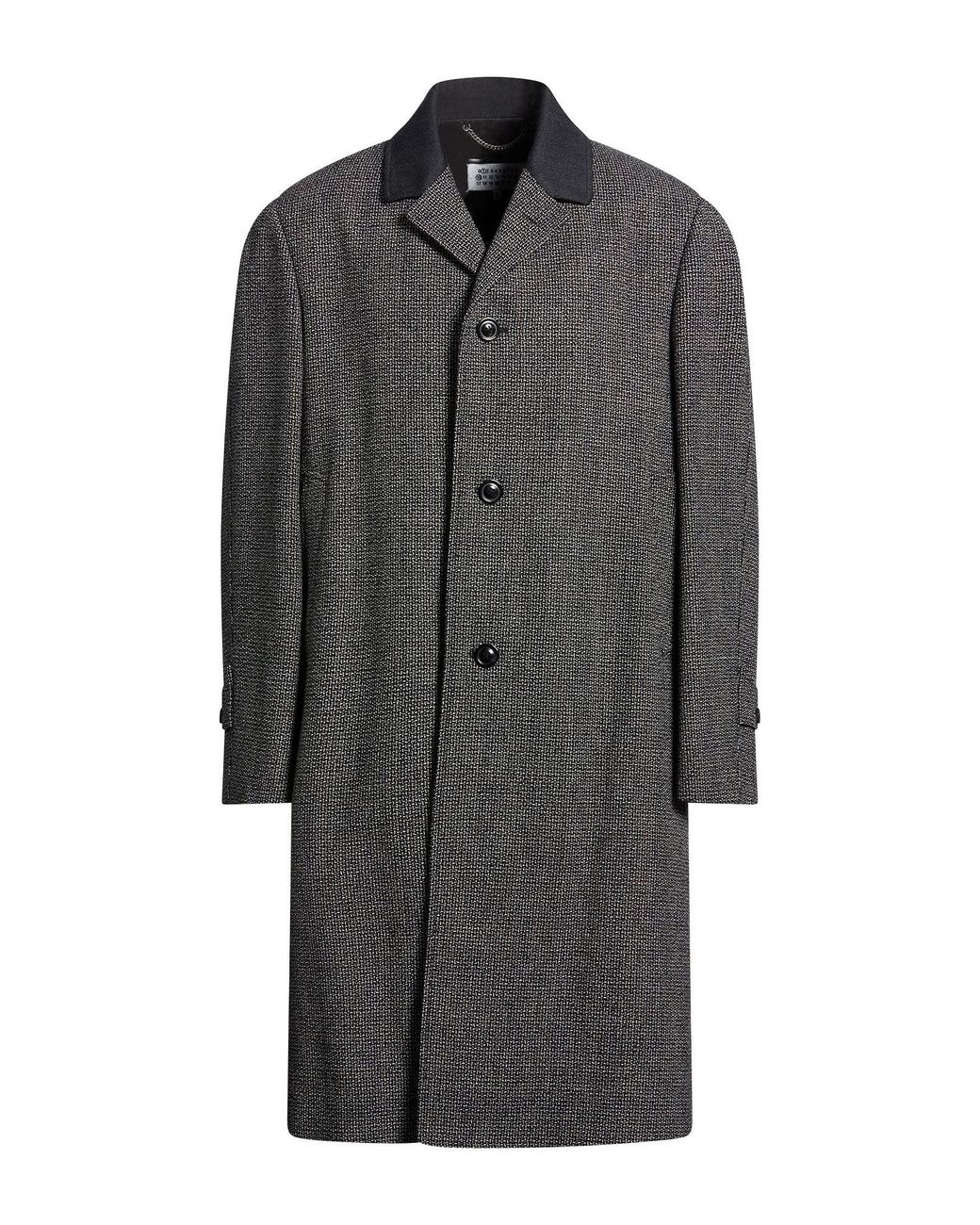 Maison Margiela Gray Overcoat & Trench Coat for men