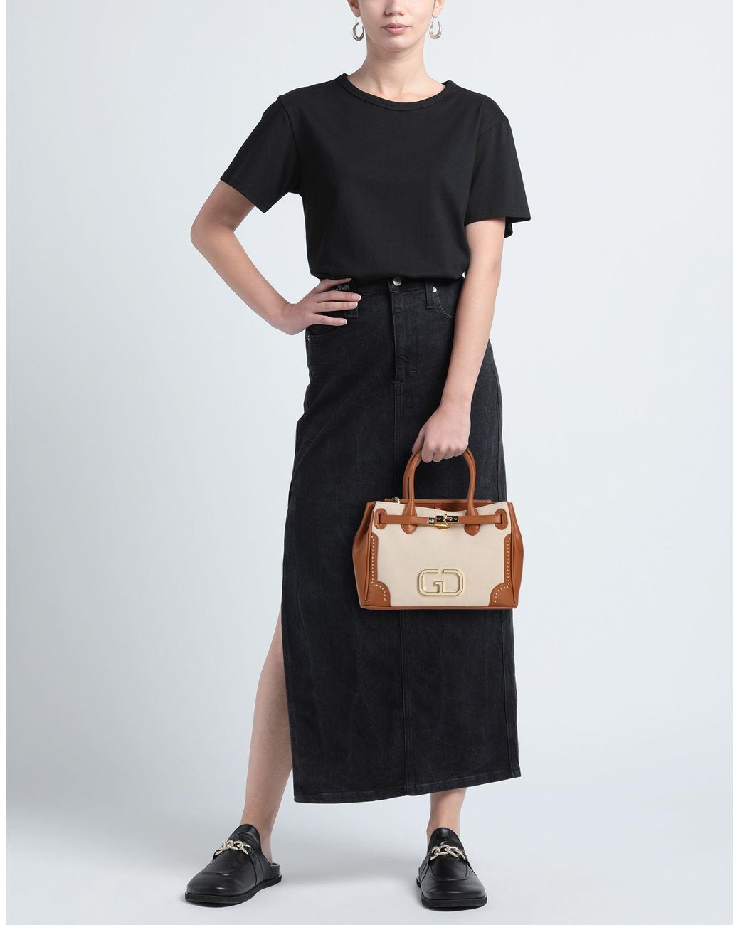Gio Cellini Milano Shoulder Bag in Black | Lyst Australia