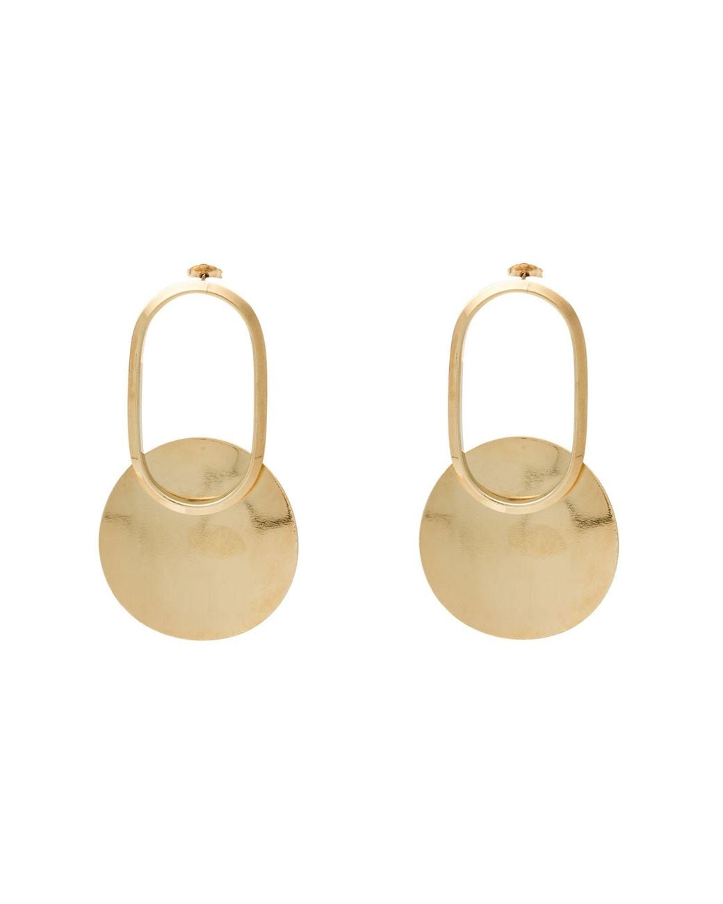 Fabiana Filippi Metallic Earrings Ecobrass