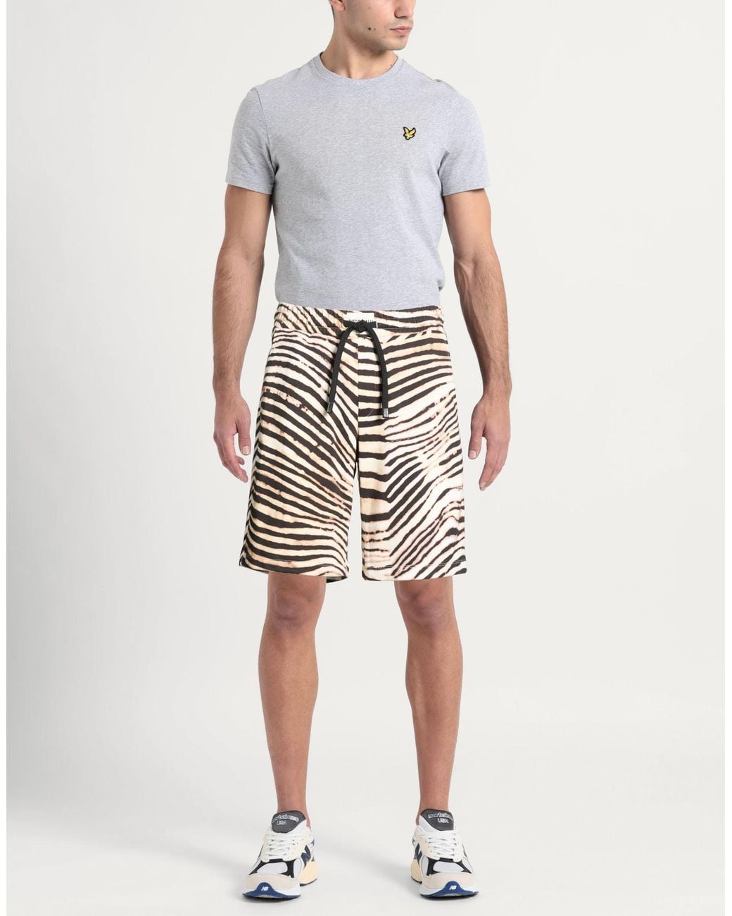 Just Cavalli Natural Shorts & Bermuda Shorts Cotton for men