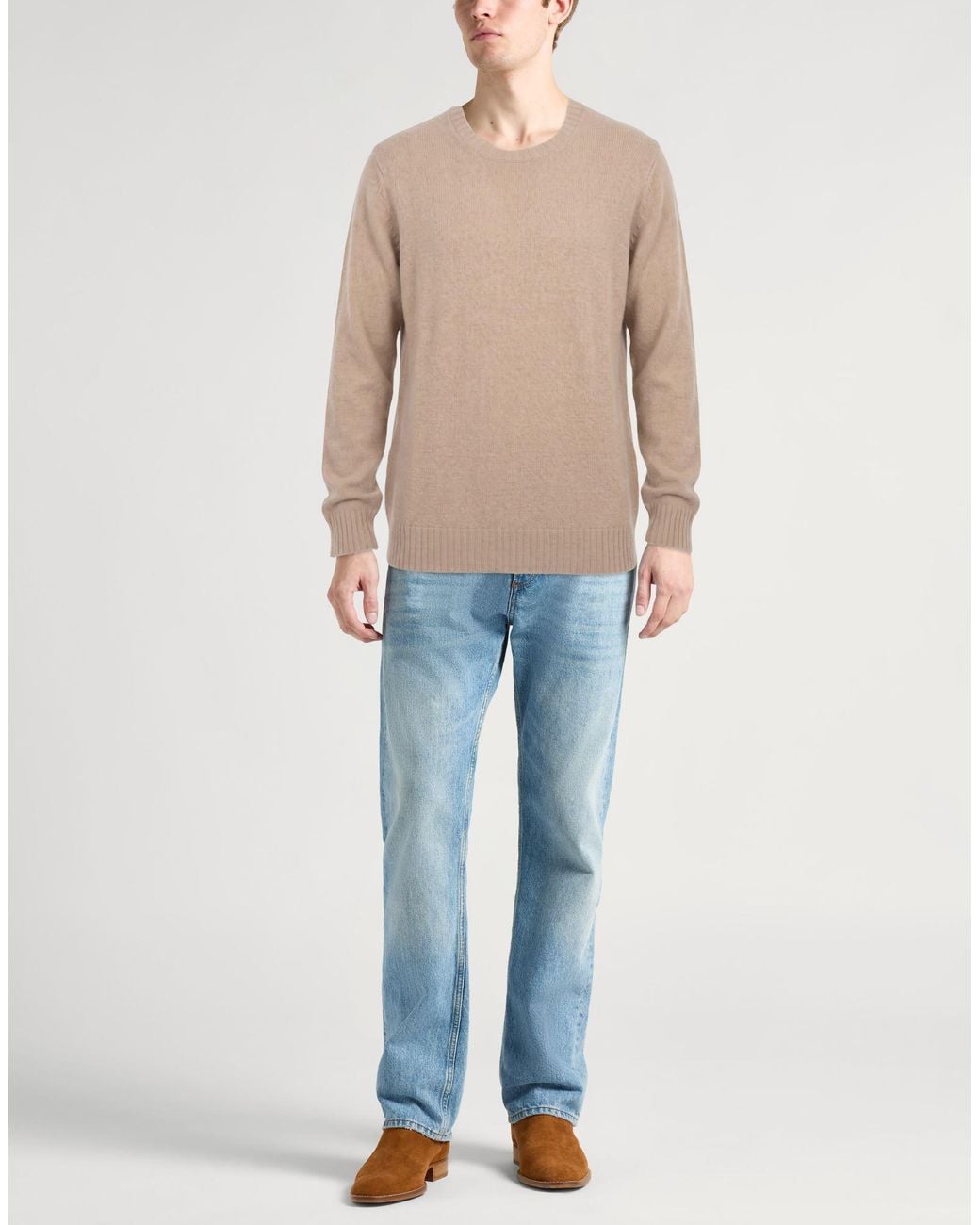 Pullover di Drumohr in Natural da Uomo