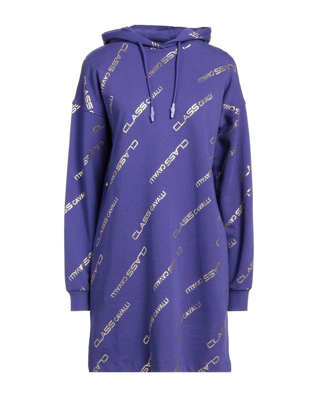 Roberto Cavalli Purple Mini Dress